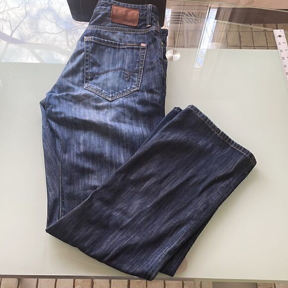 Mavi jeans 32/32 MATT mid-rise boot cut distressed in the back holes - Picture 5 of 16
